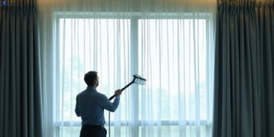 Commercial curtain stain removal service glenmore-vic hotels offices restaurants