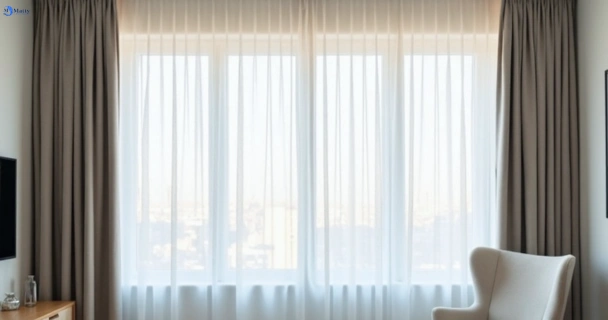 Restored vibrant drapes in glenmore-vic QLD after Matty Curtain Cleaning